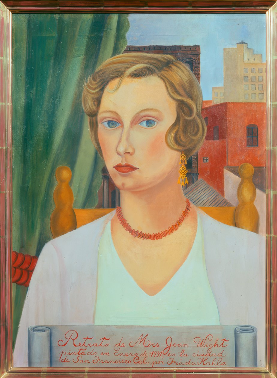 Portrait of Mrs. Jean Wight by Frida Kahlo