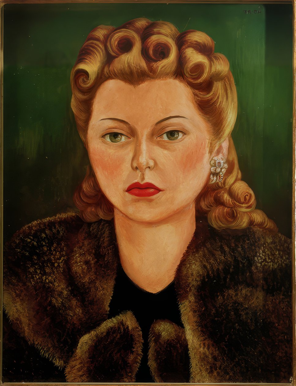 Portrait of Natasha Gelman by Frida Kahlo