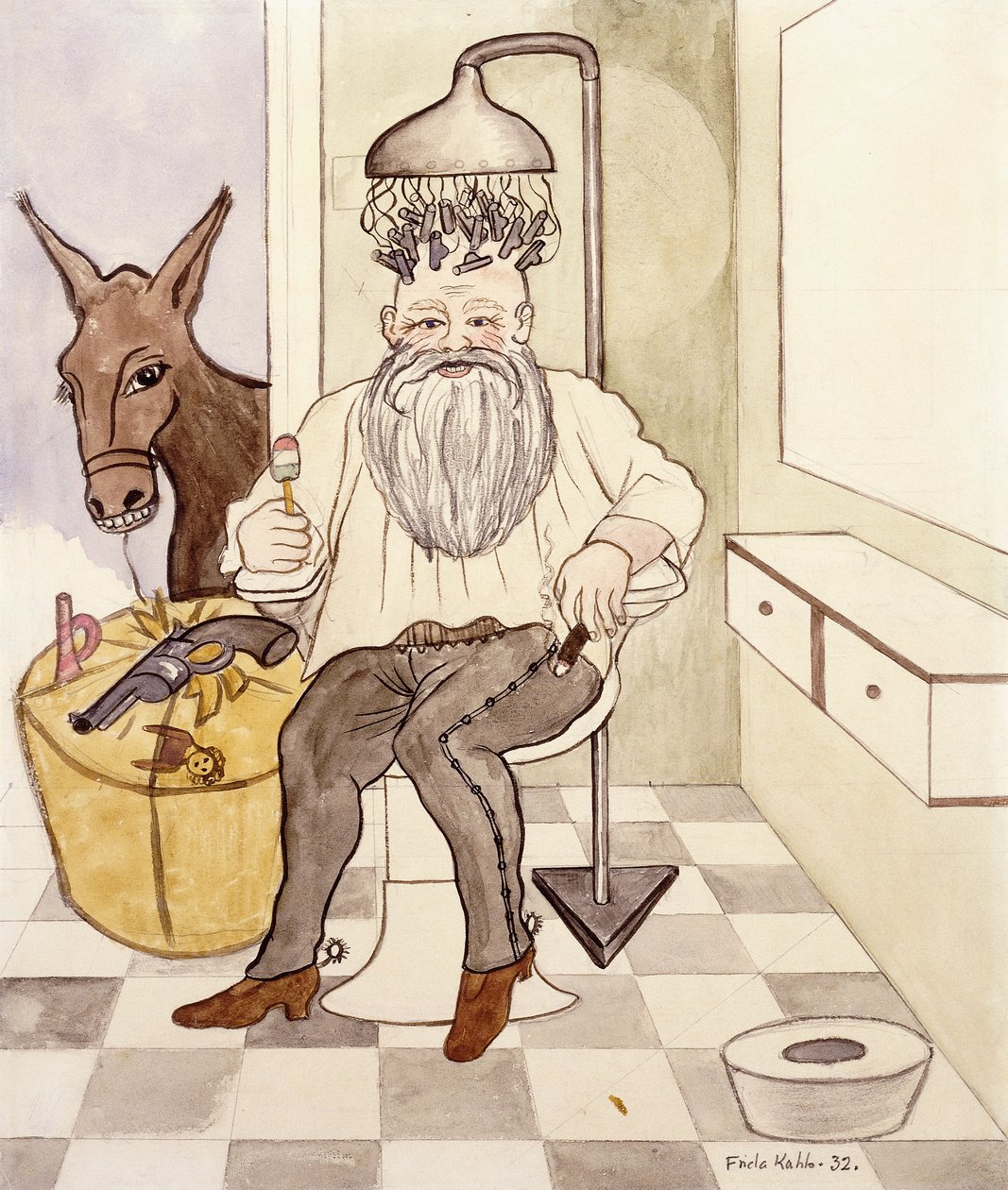 The Beauty Shop by Frida Kahlo