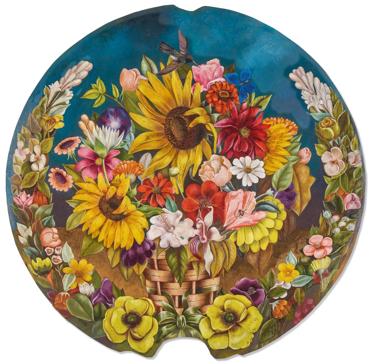 The Flower Basket by Frida Kahlo