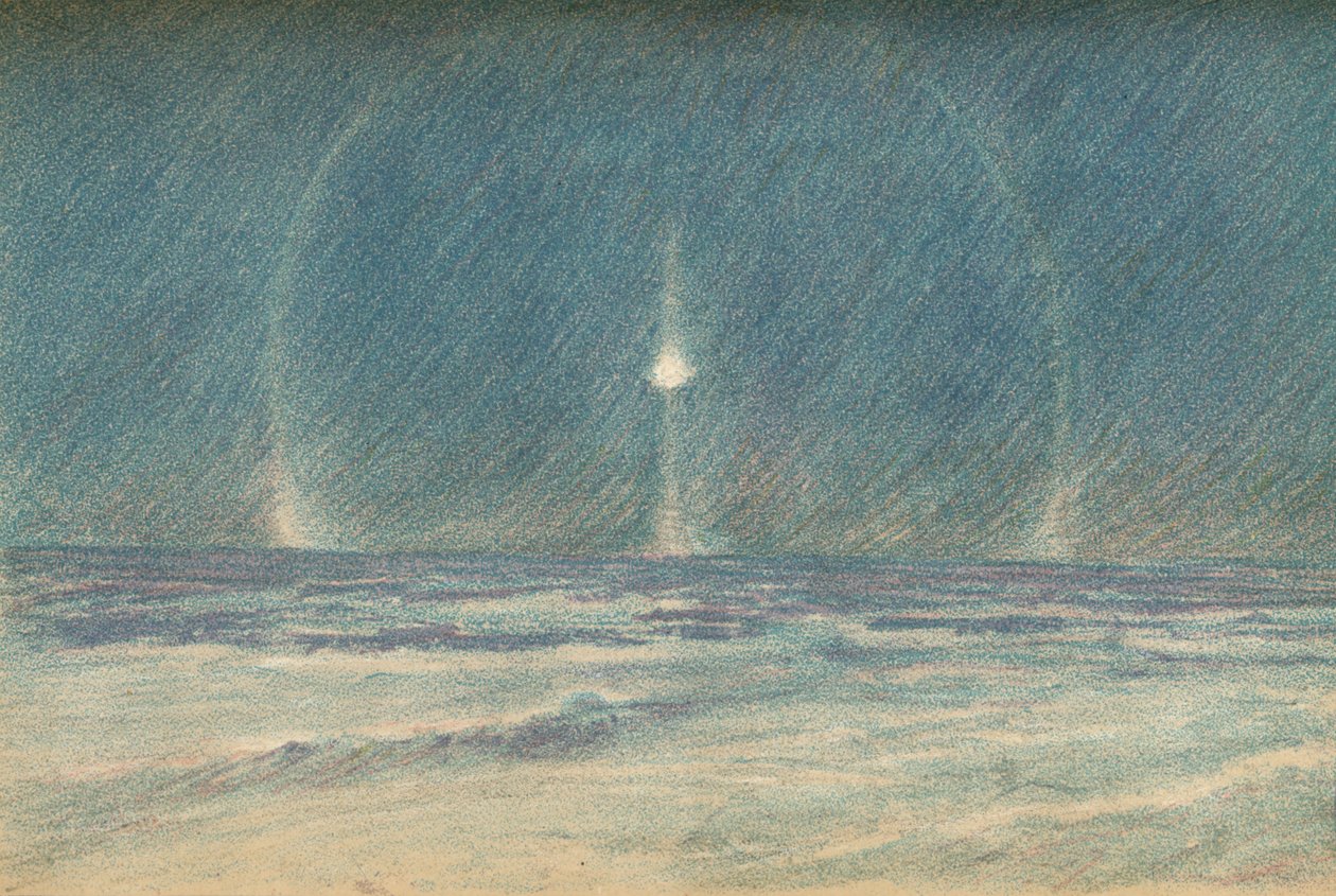 Light Phenomena in the Polar Night, November 22, 1893 by Fridtjof Nansen
