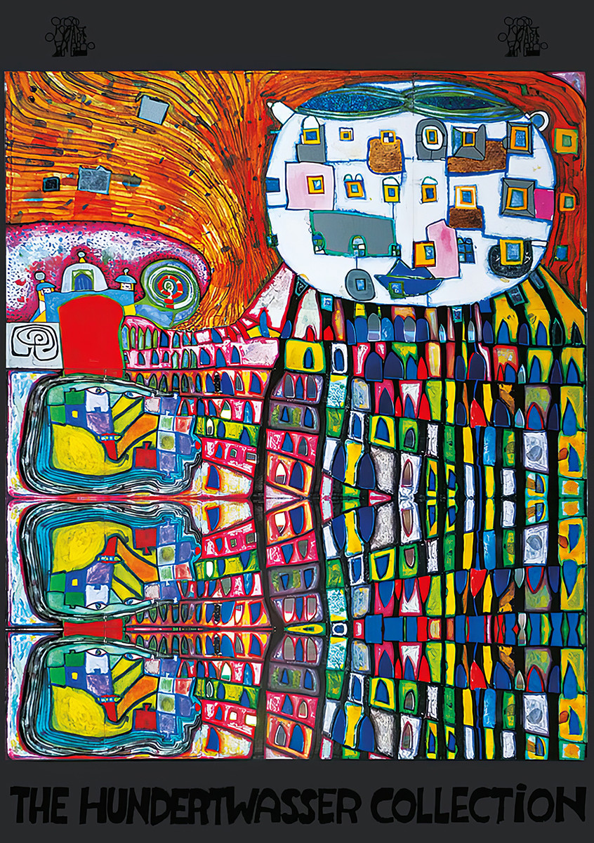 House Cat by Friedensreich Hundertwasser