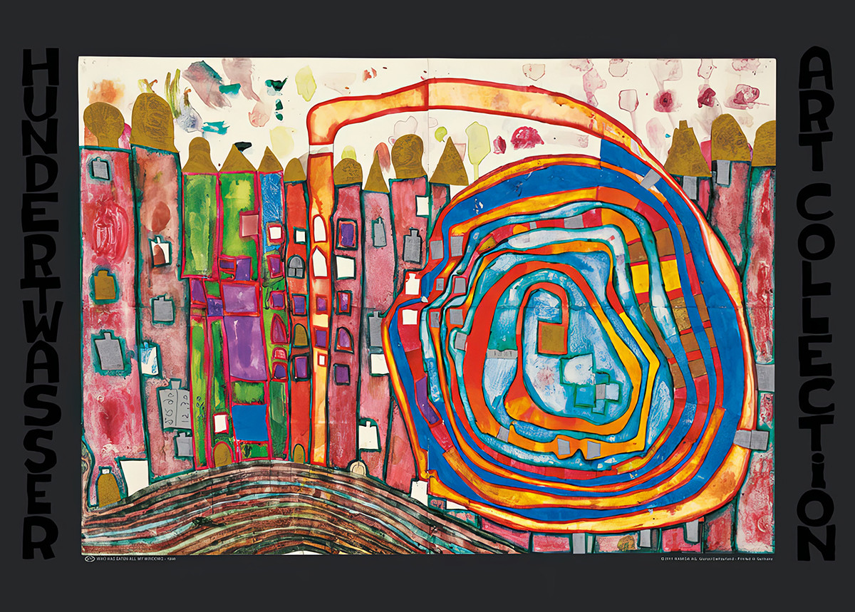 Who Has Eaten All My Windows by Friedensreich Hundertwasser