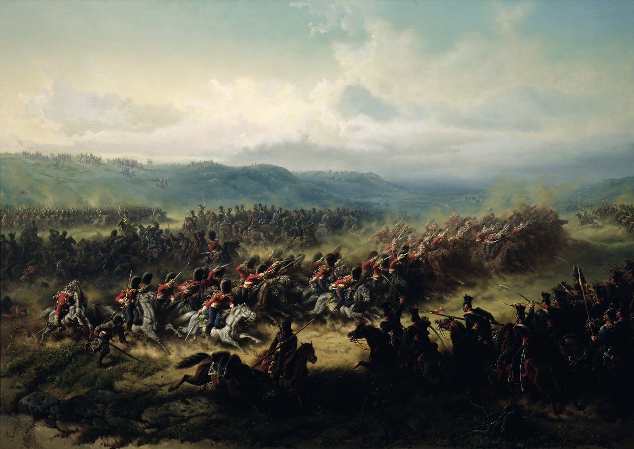 Charge of the Light Brigade, 25th October 1854 by Friedrich Kaiser