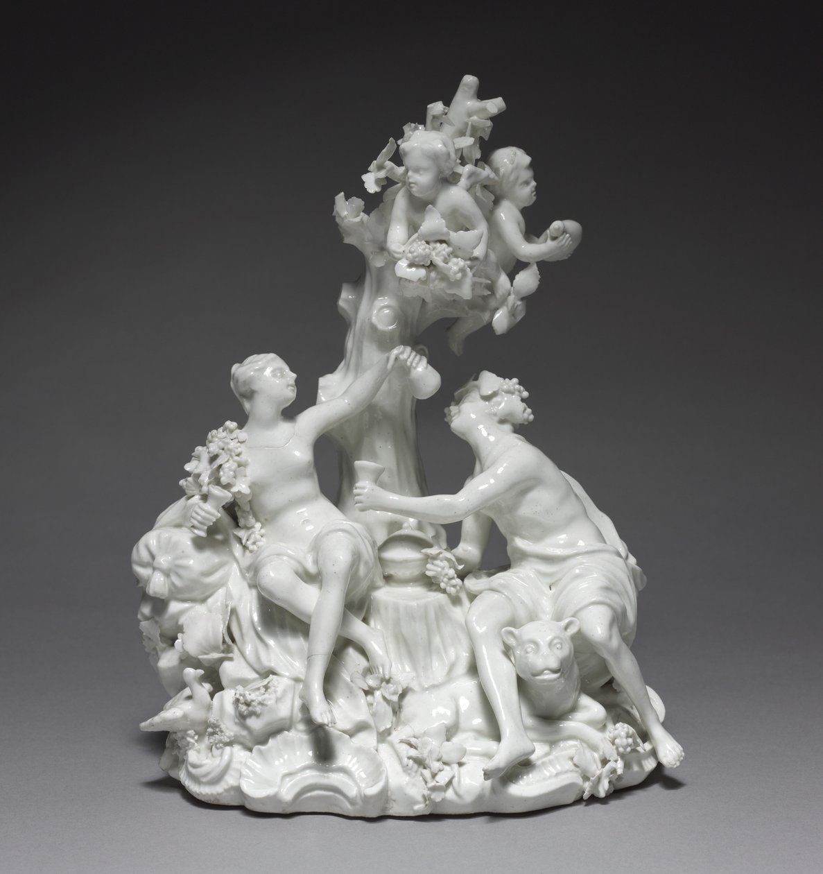 Bacchus and Venus by Friedrich Elias I Meyer