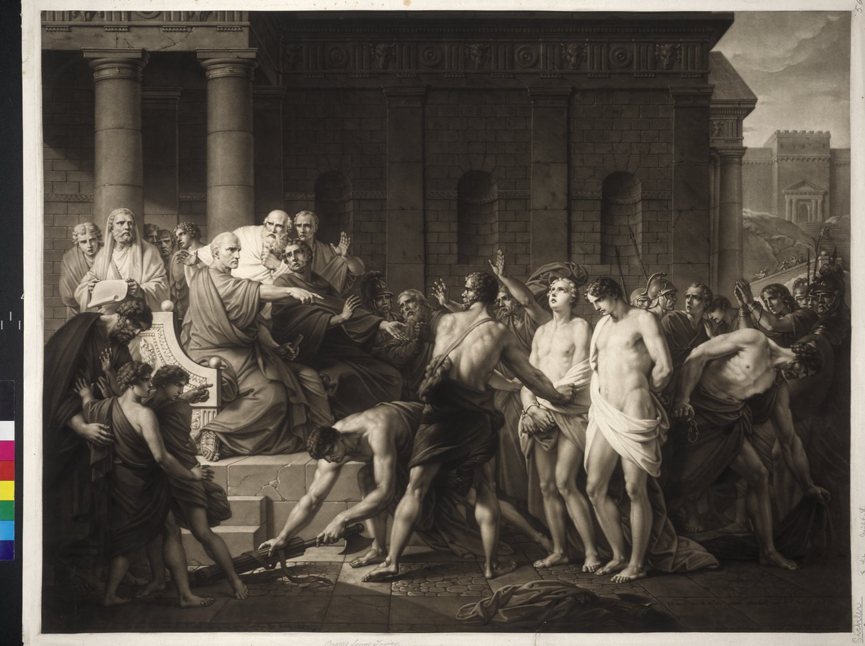Brutus Denounces His Sons by Friedrich Heinrich Fuger