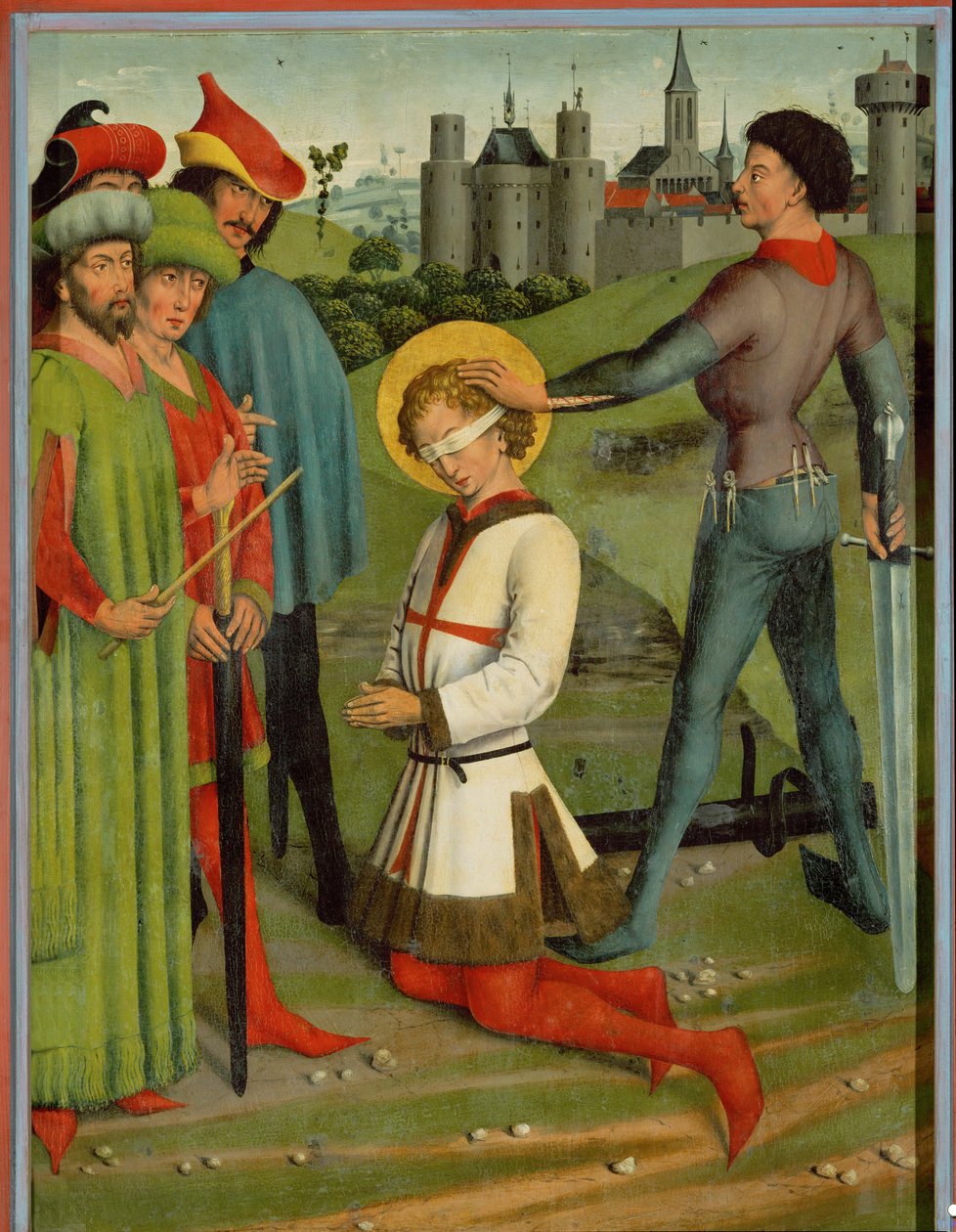 Beheading of Saint George by Friedrich Herlin