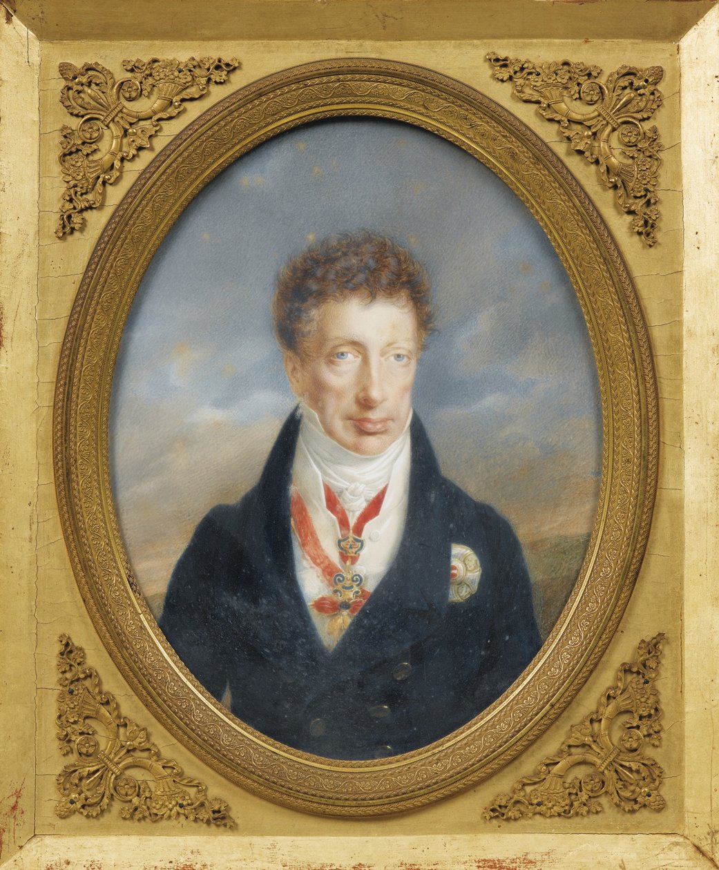 Archduke Charles of Austria 1771-1847, Duke of Teschen, c. 1823 by Friedrich Johan Gottlieb Lieder