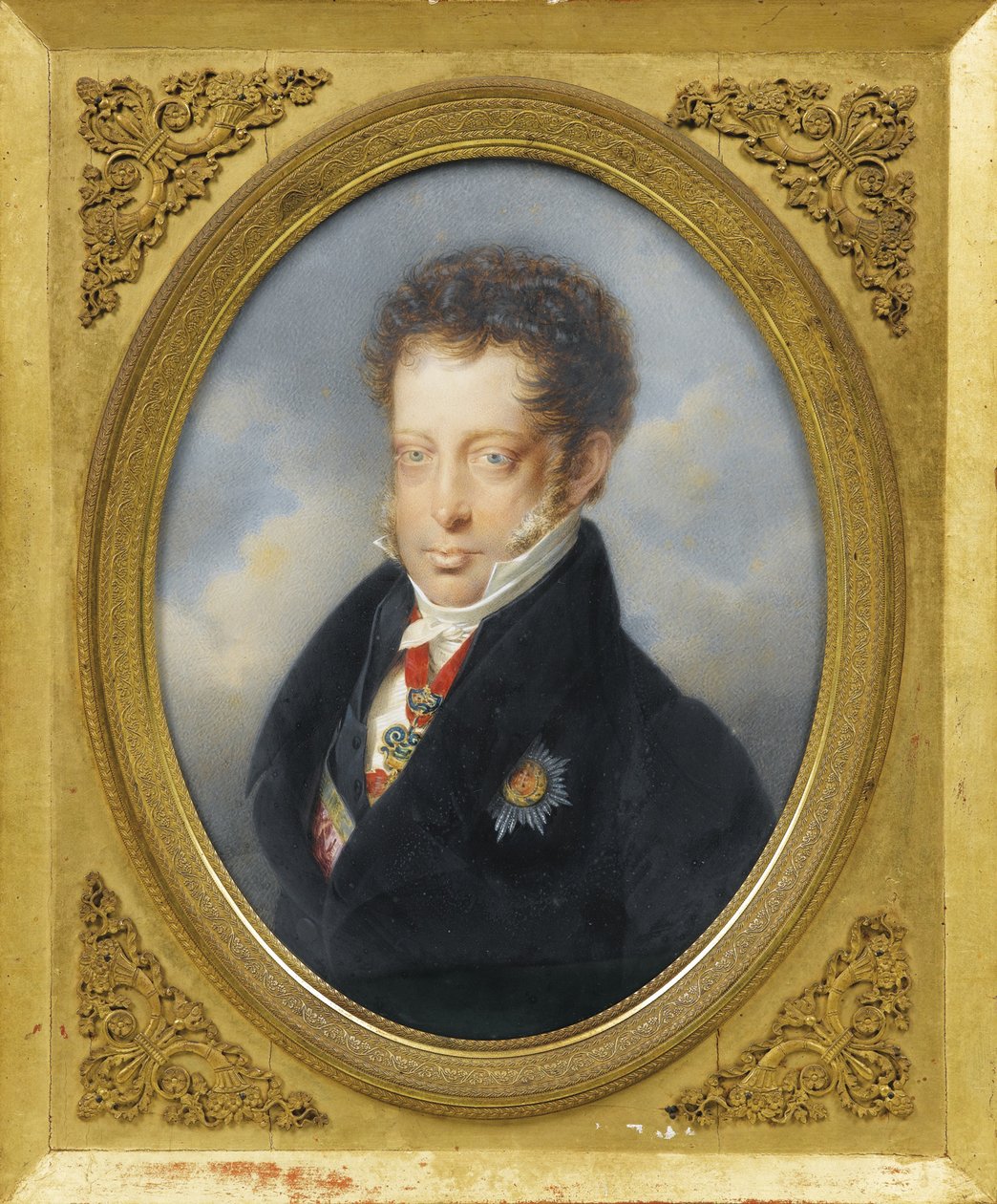 Archduke Louis of Austria 1784-1864, c. 1823 by Friedrich Johan Gottlieb Lieder