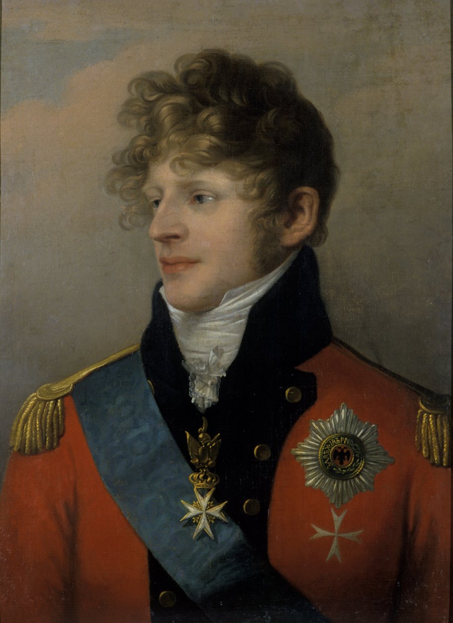 Duke August of Sachsen-Gotha-Altenburg by Friedrich Ludwig Theodor Doell
