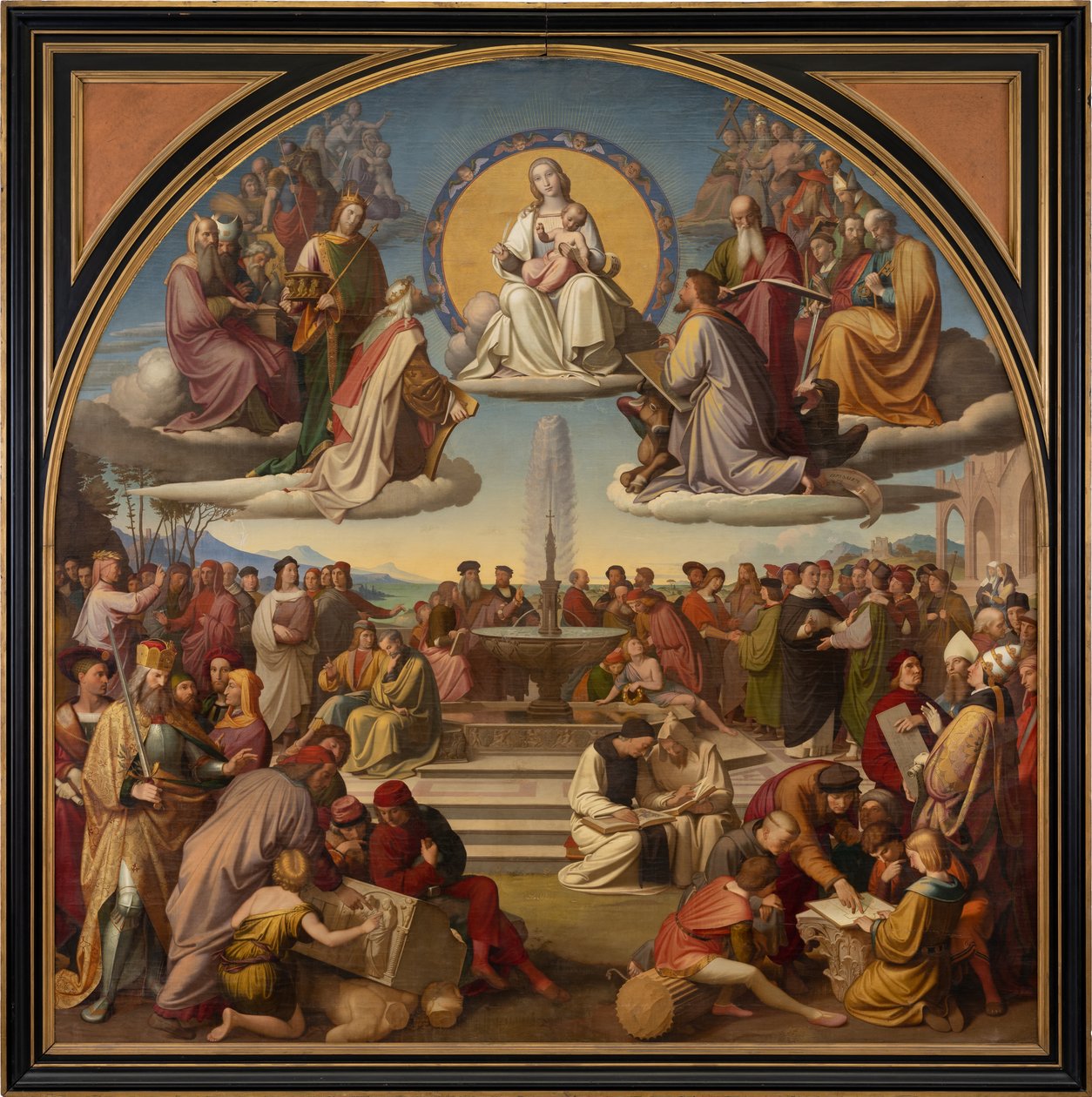 The Triumph Of Religion In The Arts by Friedrich Overbeck
