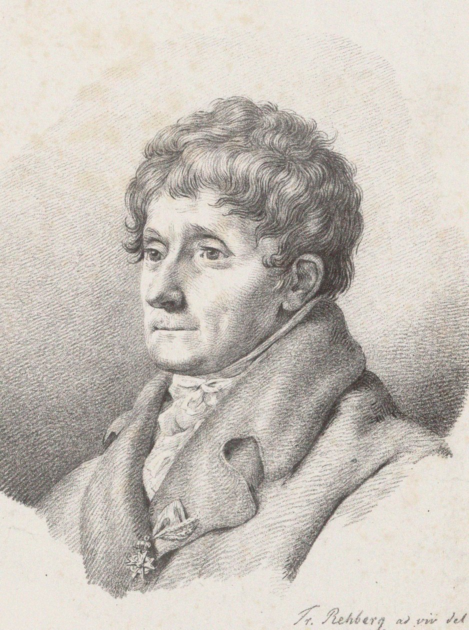 Portrait of the Composer Antonio Salieri 1750-1825 (1821) by Friedrich Rehberg