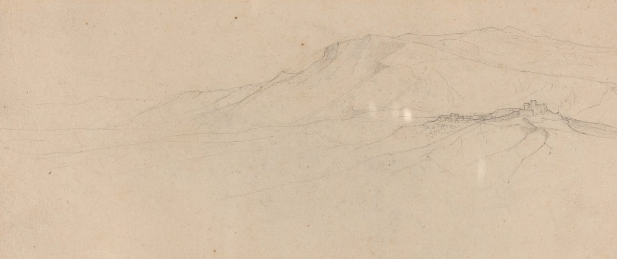 Italian Mountain Landscape by Friedrich Salathé