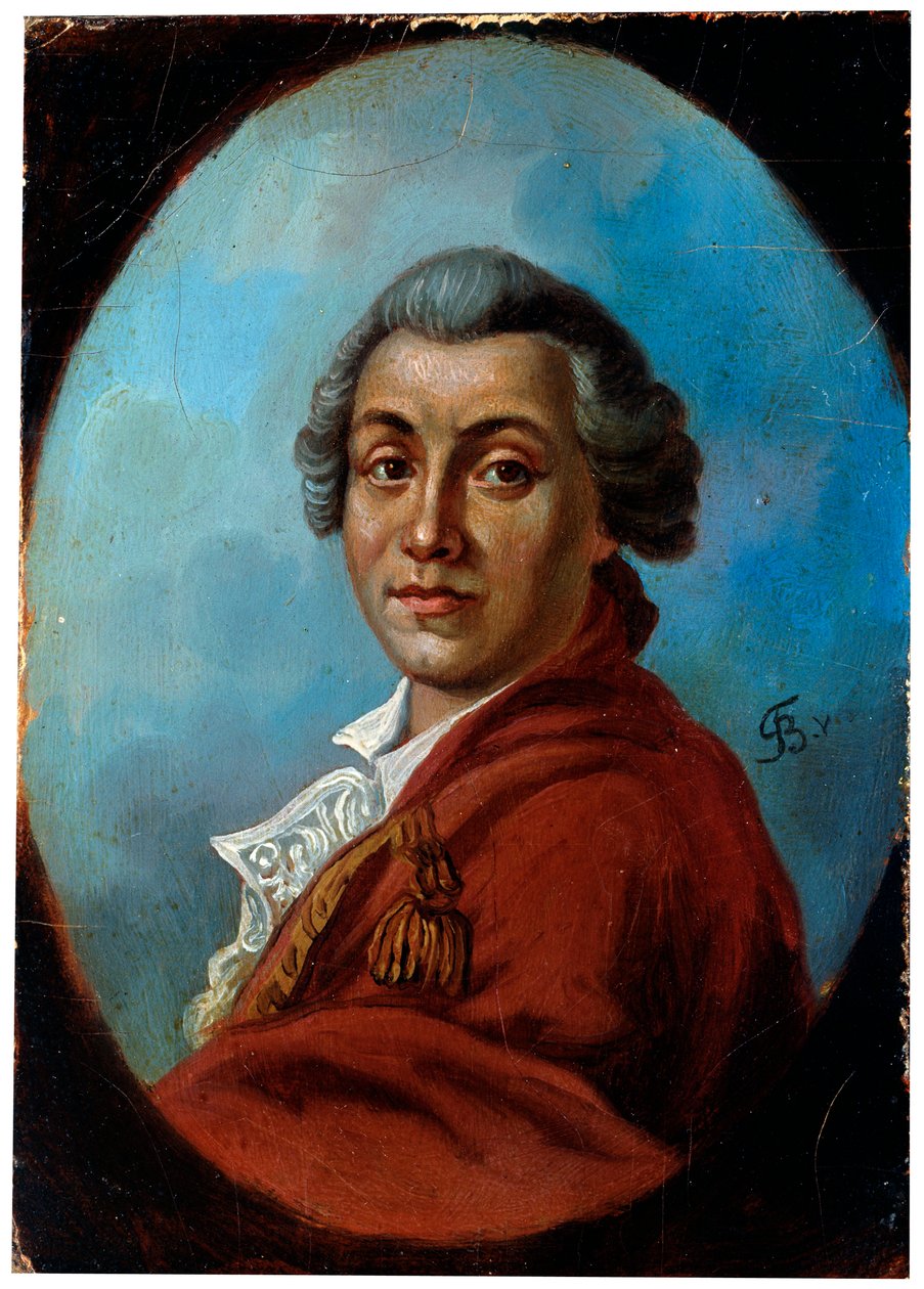 Portrait of the poet Alexander Sumarokov, 1798 by Friedrich Tischbein