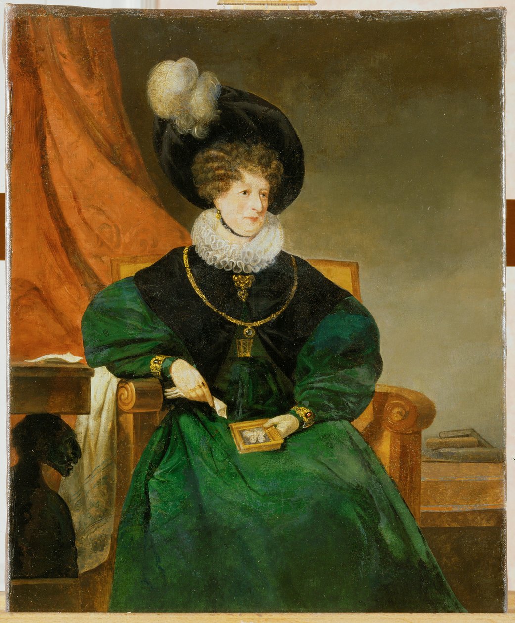 Caecilie, Wife of Banker Freiherr Bernhard von Eskeles by Friedrich von Amerling