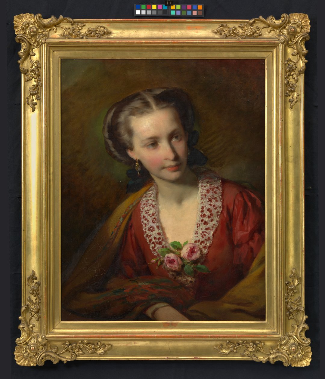 Hermine Amerling (Sister-in-law of Friedrich Amerling) by Friedrich von Amerling