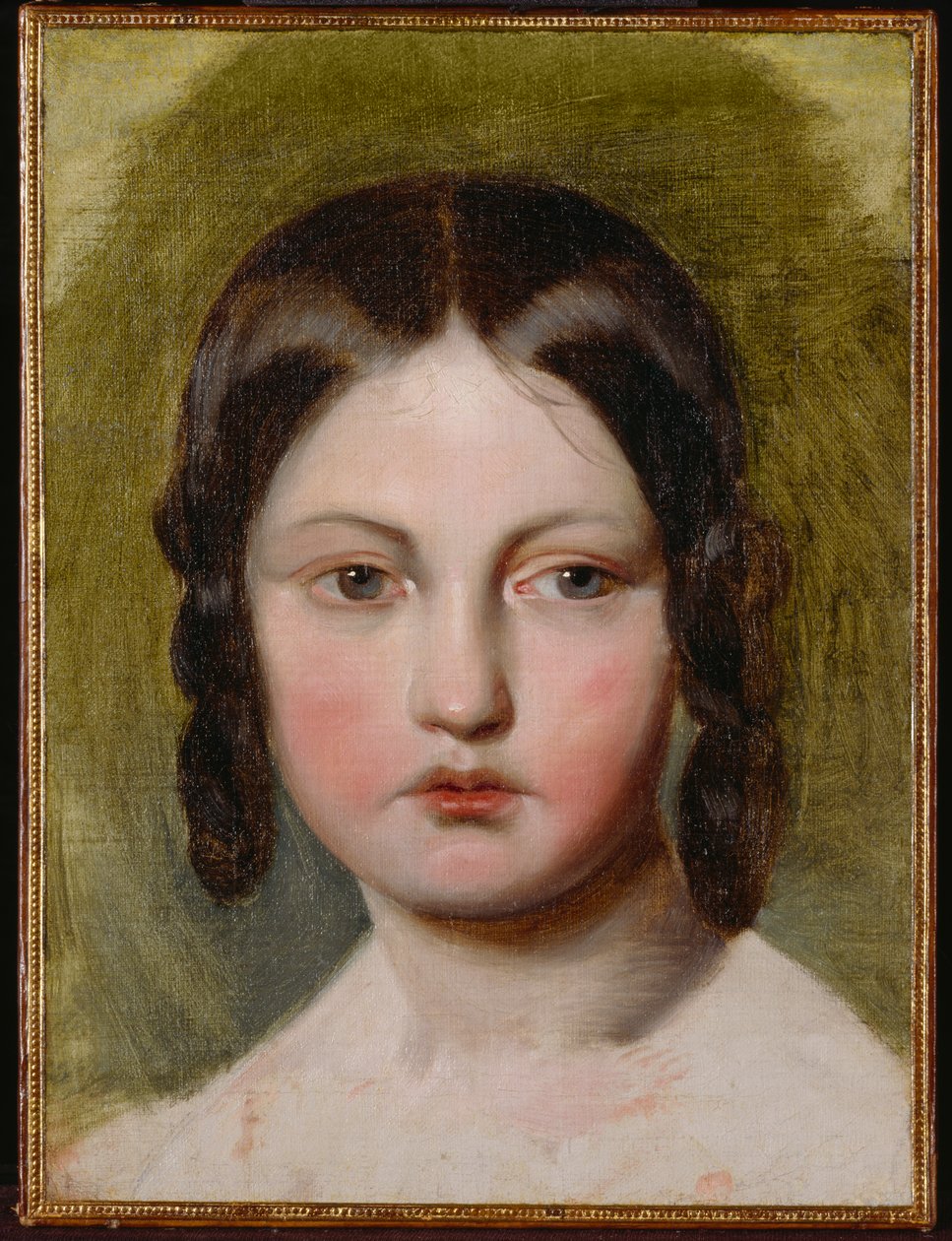 Portrait of a Young Girl by Friedrich von Amerling