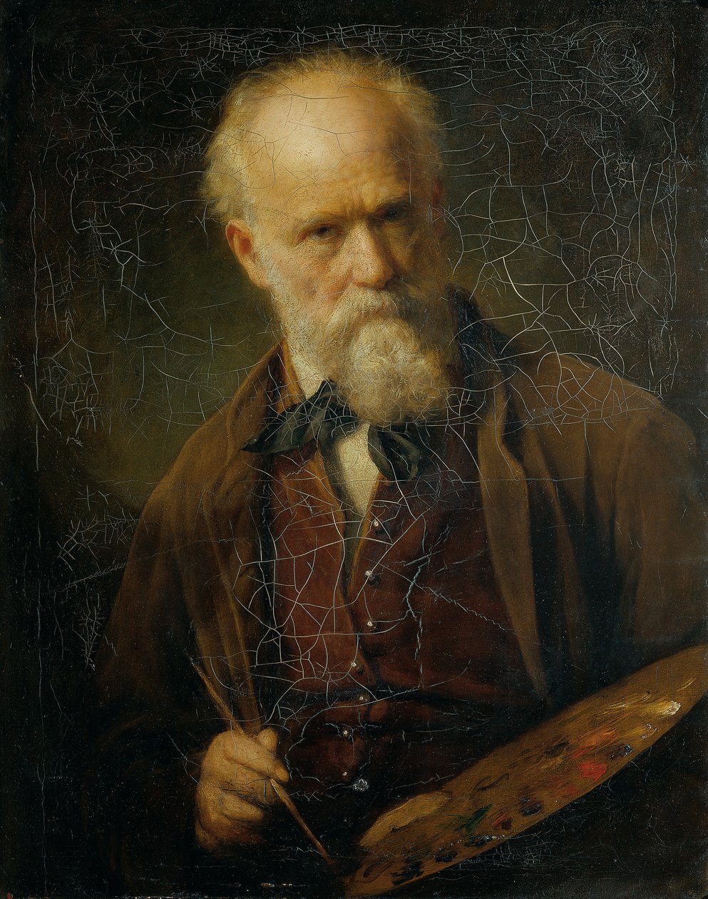 Self-Portrait by Friedrich von Amerling
