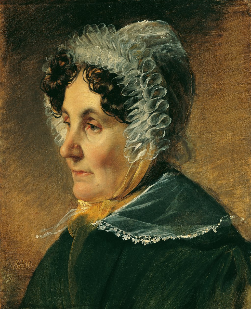 Theresia Amerling, Mother of the Artist by Friedrich von Amerling