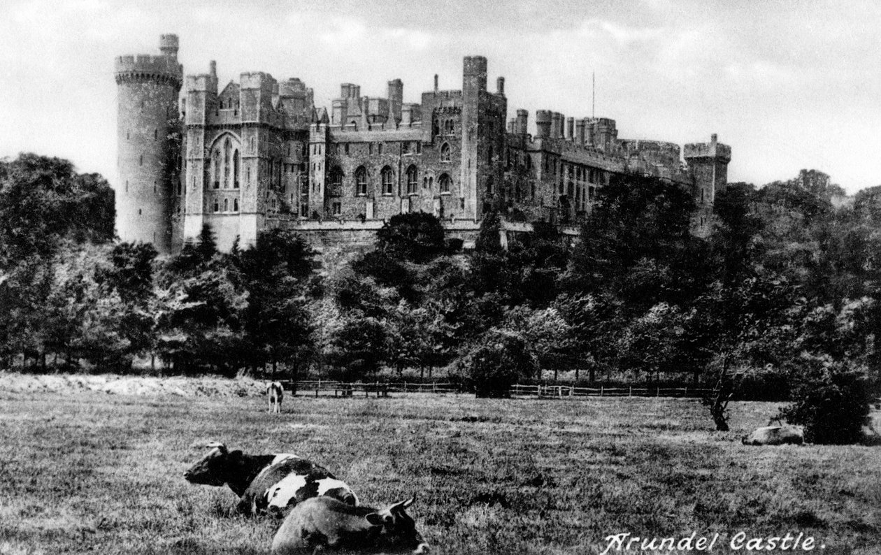 Arundel Castle, West Sussex, Early 20th Century by Frith and Co
