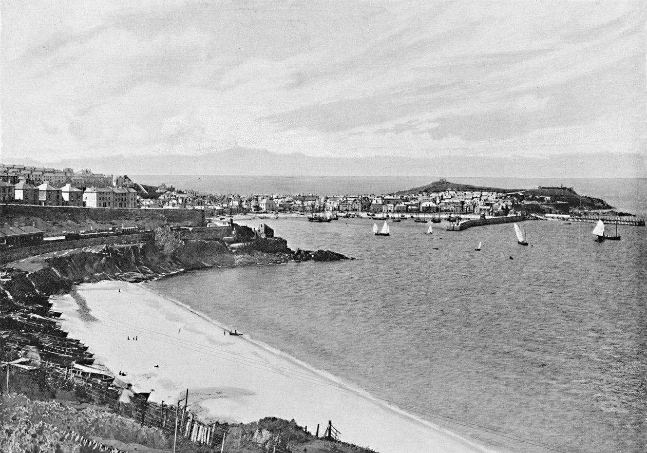 St. Ives, Cornwall, c1896 by Frith and Co