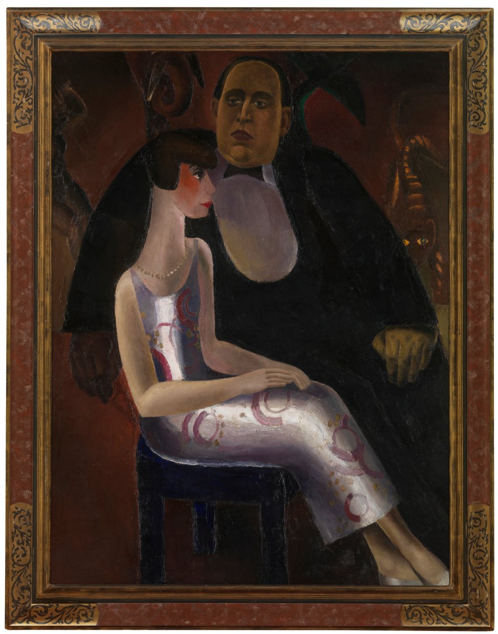 Portrait of Paul-Gustave Van Hecke and His Wife Norine by Frits van den Berghe