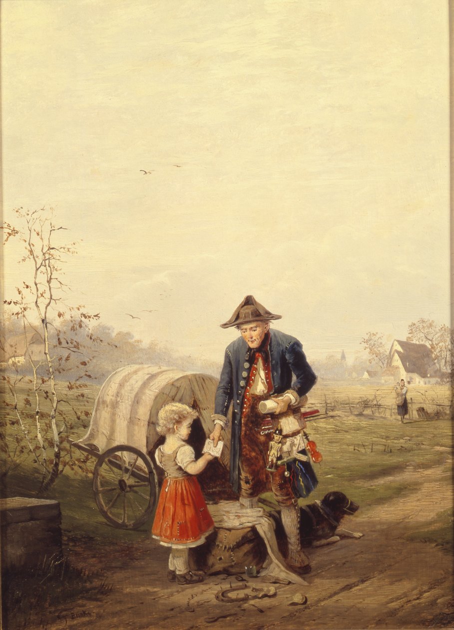 The Toy Seller by Fritz Beinke