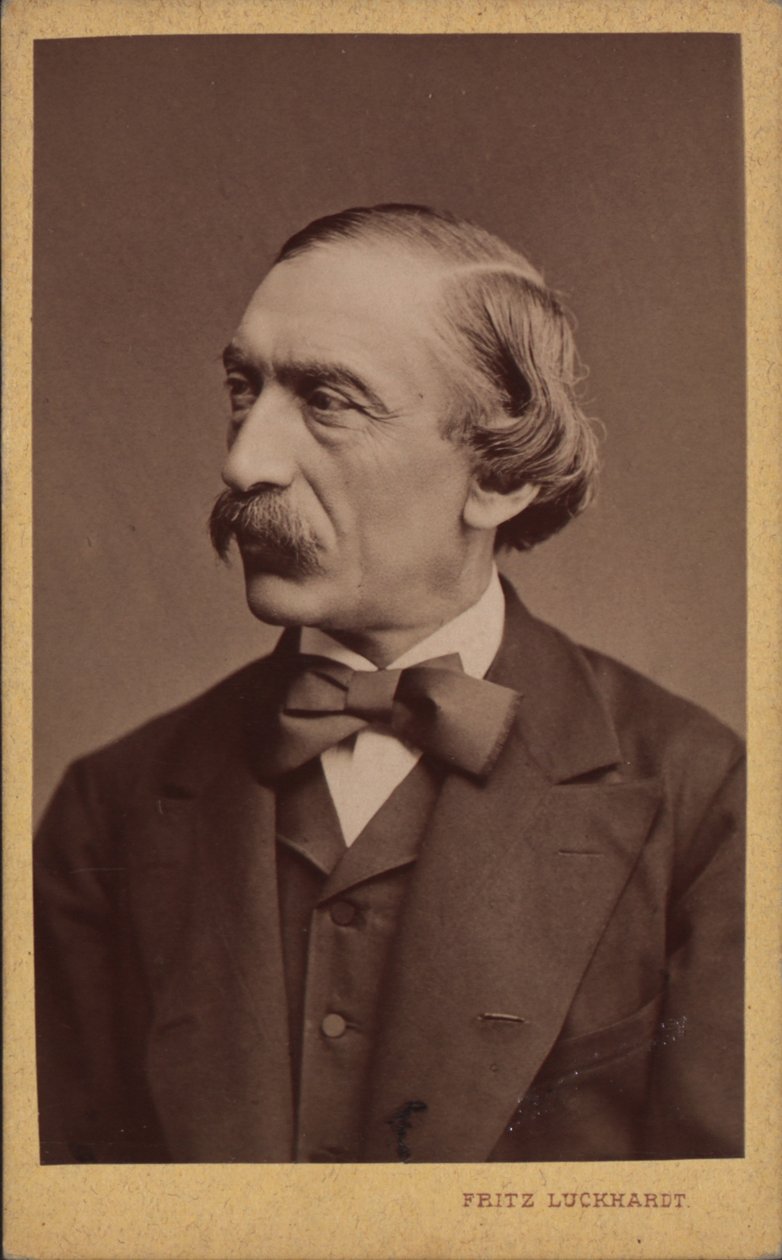 Portrait of the composer Carl Evers by Fritz Luckhardt