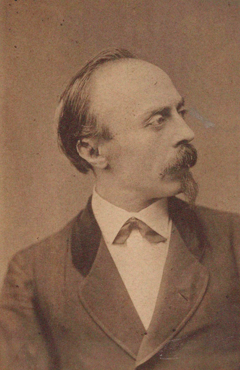 Portrait of the Composer Hans von Bülow by Fritz Luckhardt