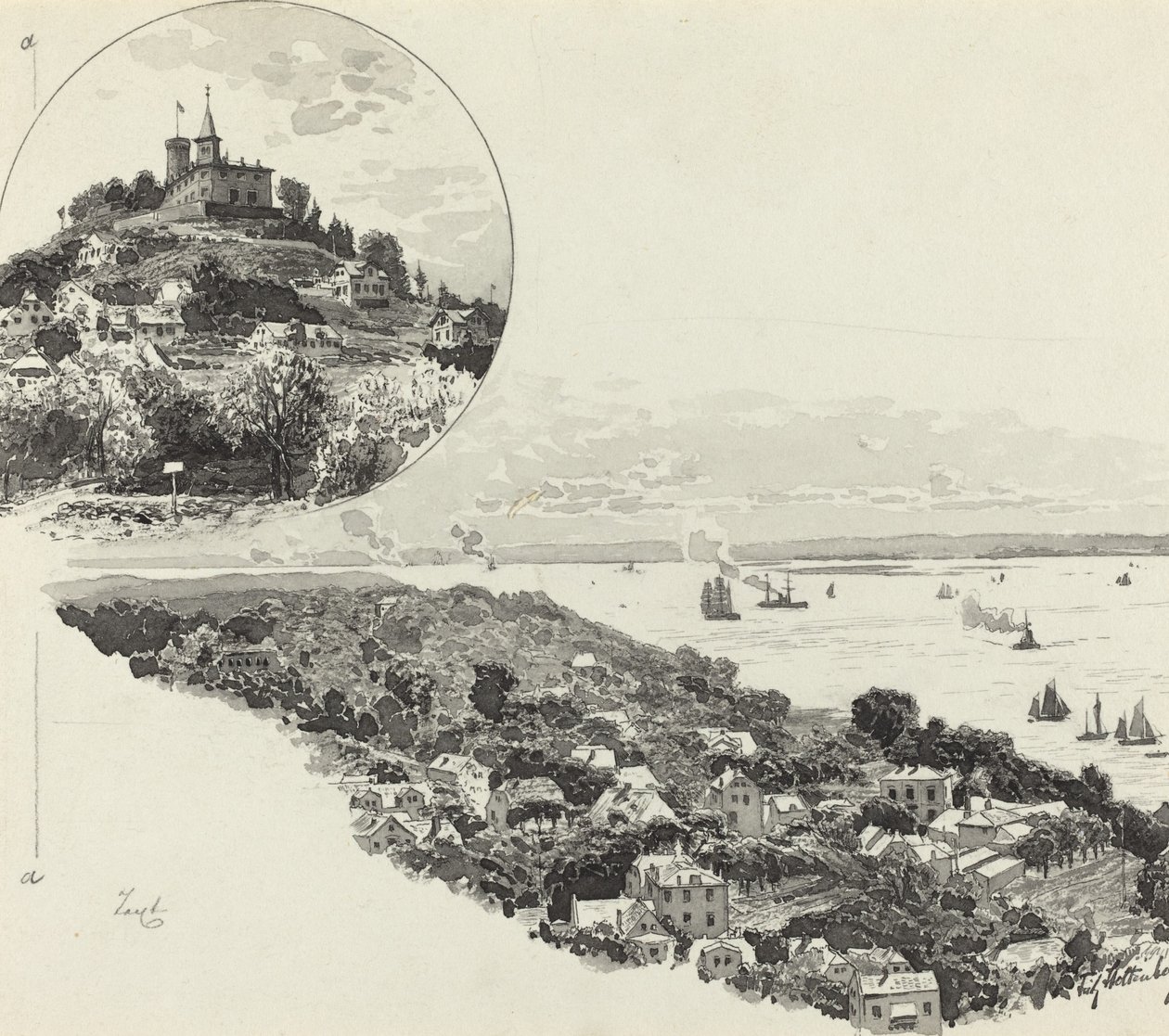 Blankenese by Fritz Stoltenberg