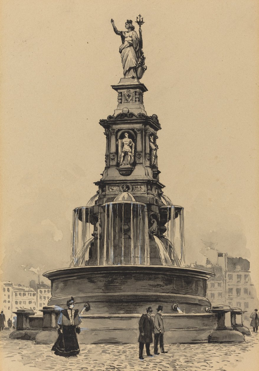 Hansa Fountain by Fritz Stoltenberg