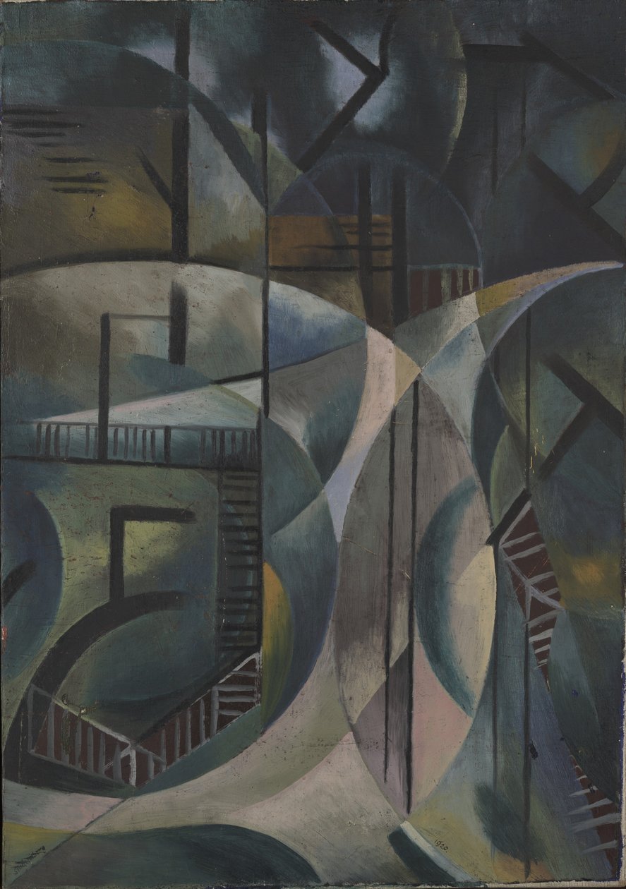 Landscape in the Park by Fritz Stuckenberg
