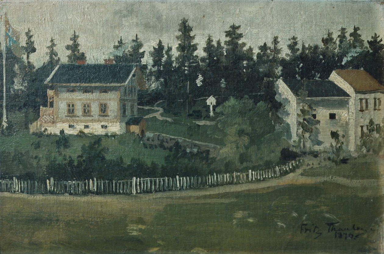 Untitled, ca 1870 by Fritz Thaulow