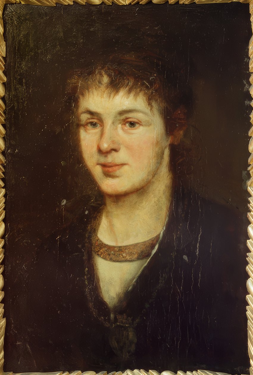 Portrait of Amalie Uhde by Fritz von Uhde