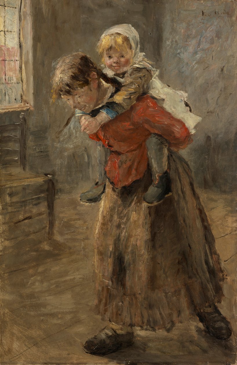 The Big Sister by Fritz von Uhde