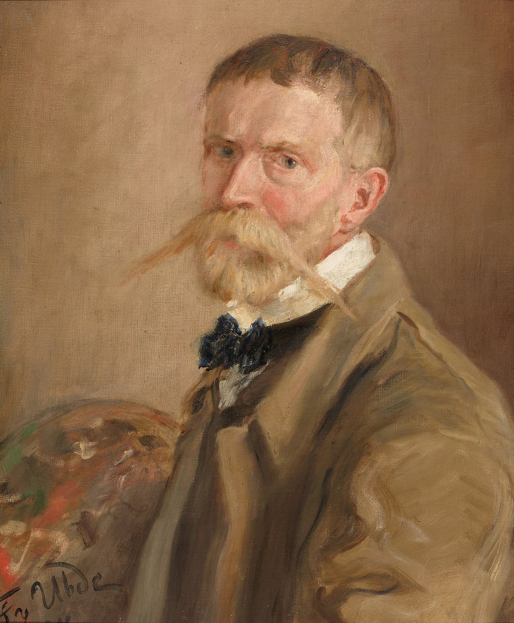 Self-Portrait by Fritz von Uhde