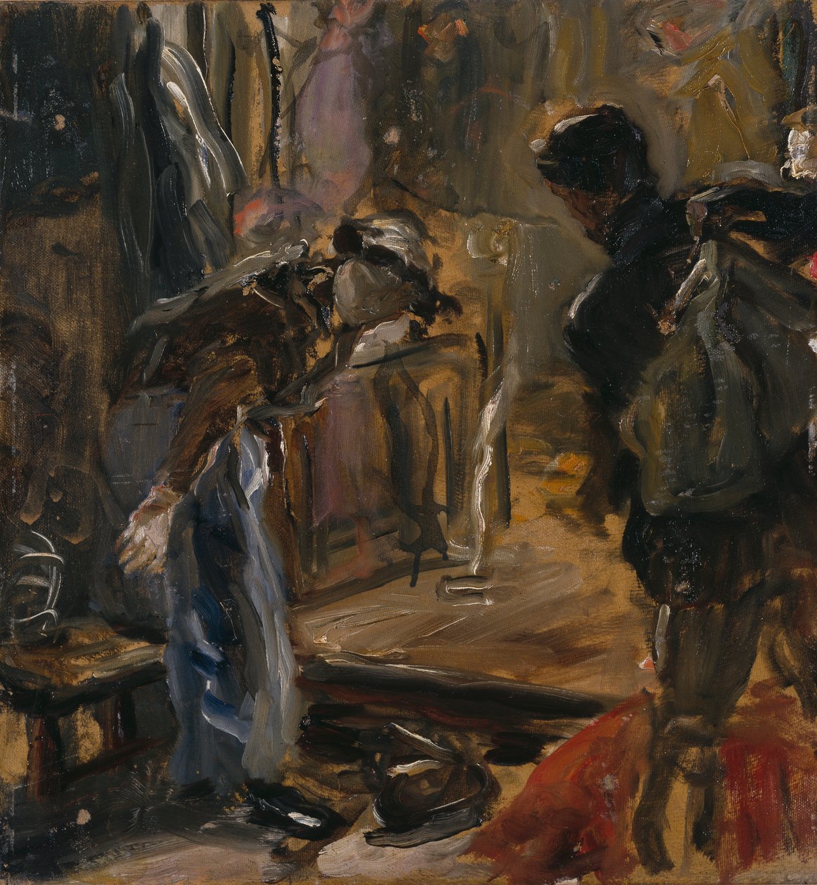 Study from the Studio by Fritz von Uhde