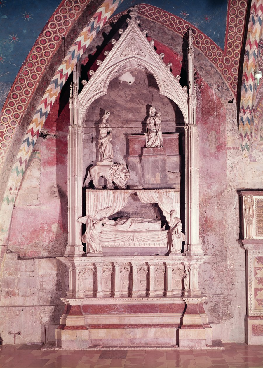 Funerary monument for the Queen of Cyprus and Jerusalem, 1229 by Fuccio Fiorentino