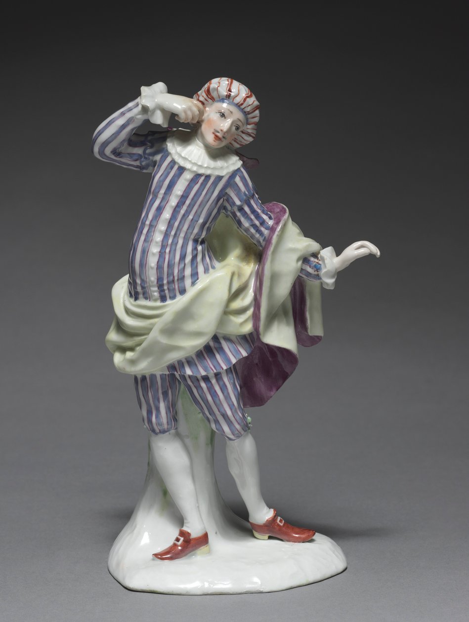 Italian Comedy Figure: Mezetin by Fürstenberg Porcelain Factory