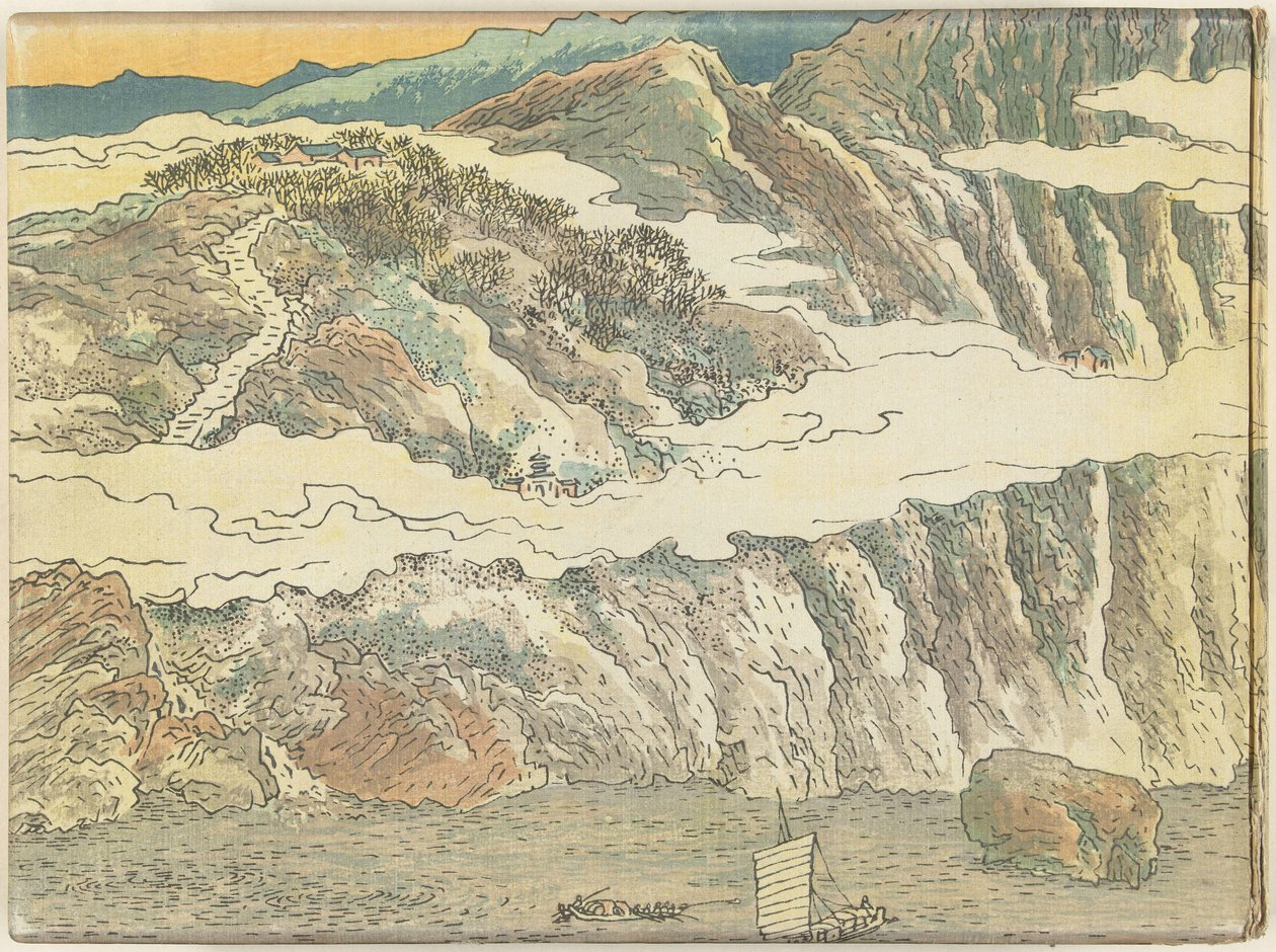 China in 30 Scroll Paintings - First Part by Fukuda Bisen