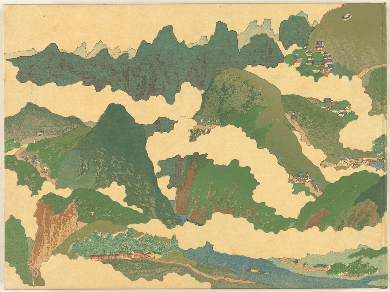 The Yellow River Part by Fukuda Bisen