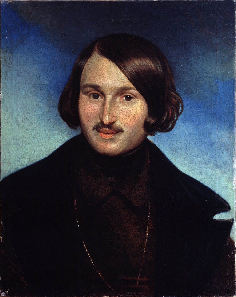 Portrait of the Author Nikolai Gogol by Fyodor Antonovich Moller