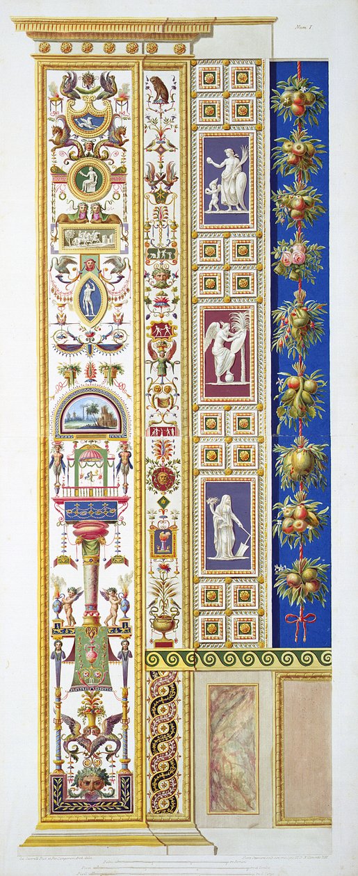 Panel from the Raphael Loggia at the Vatican, from 