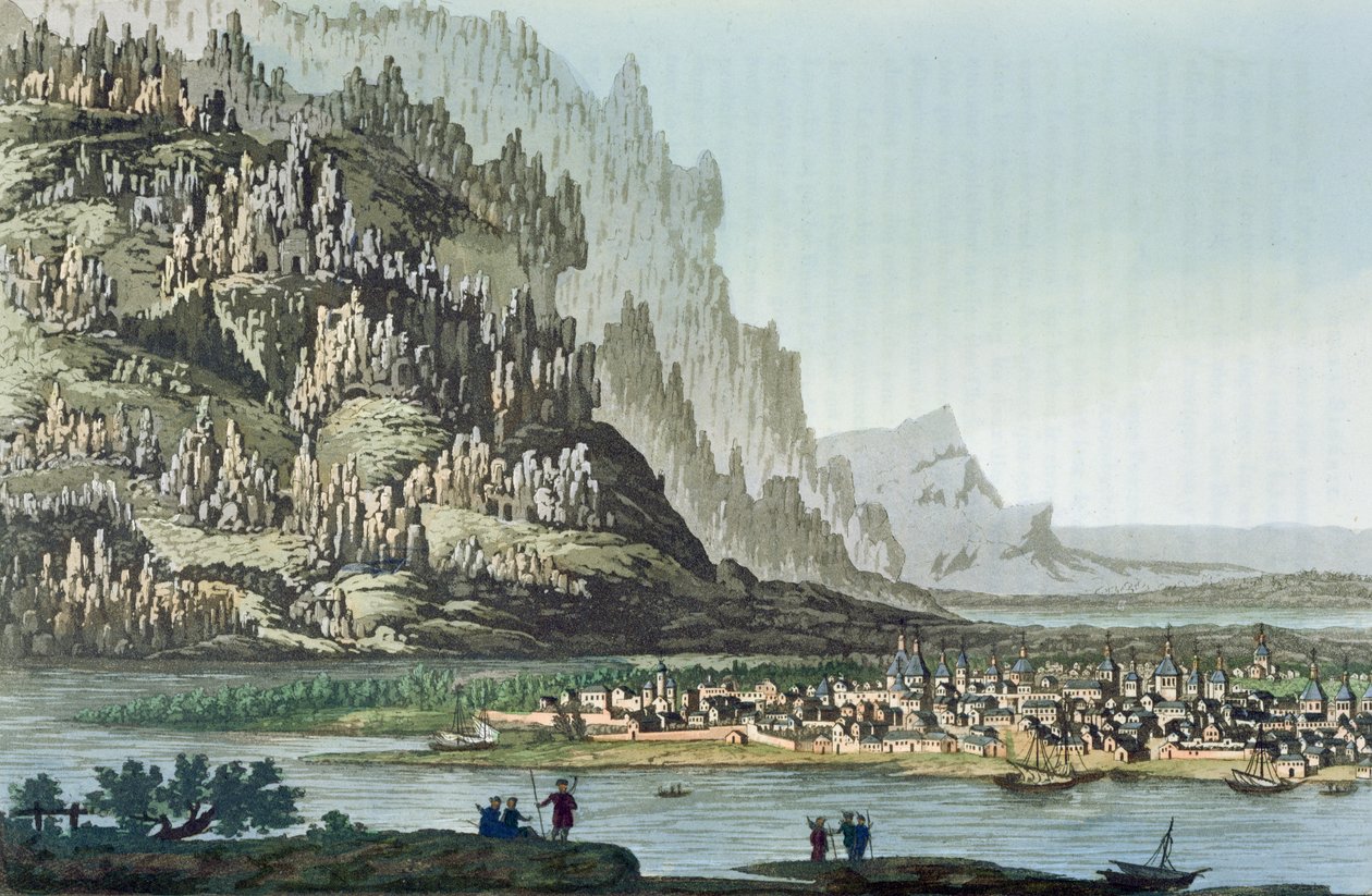 The Town of Yakutsk, Illustration from 