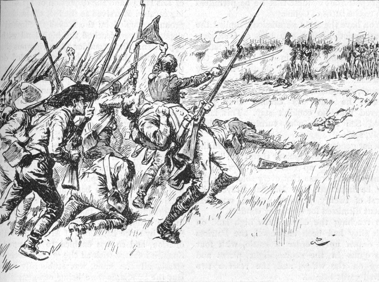 The Division Under Alvarado Was Crossing The Low Ground, 1902 by GB