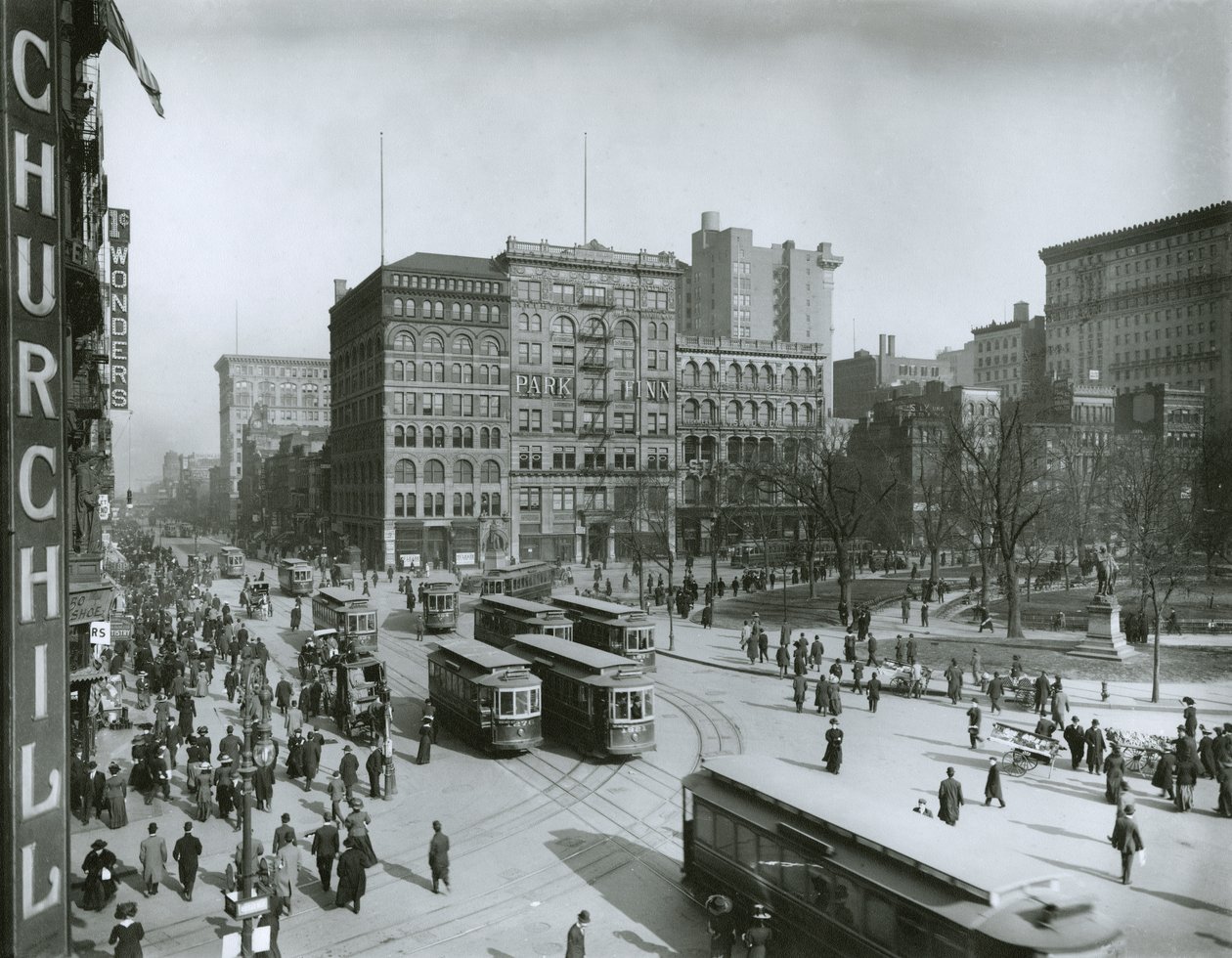 Union Square, New York City by G.P. Hall und Sohn