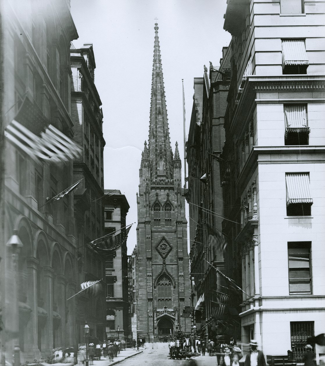 Wall Street, New York City by G.P. Hall und Sohn
