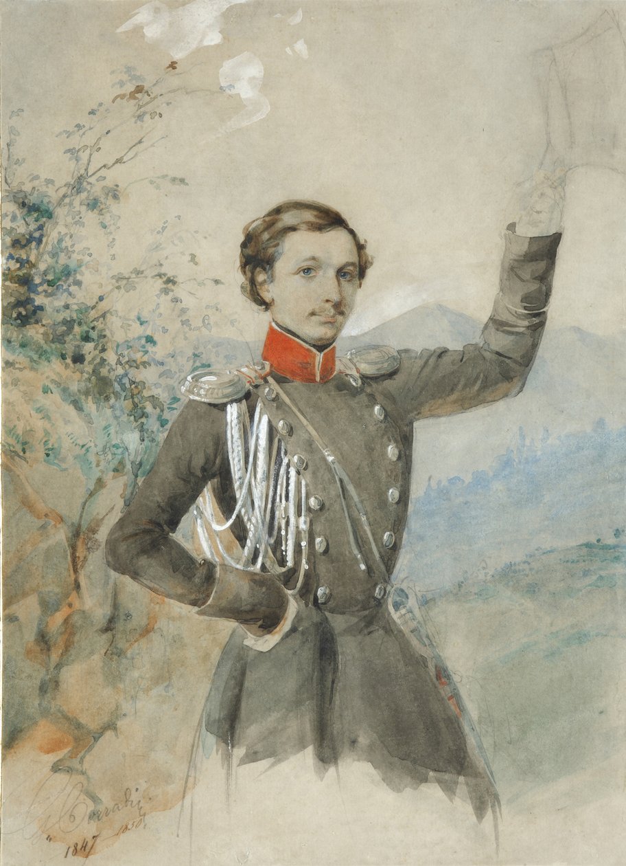 Portrait of Semyon Dmitrievich Lisanevich by G.V. Corradini