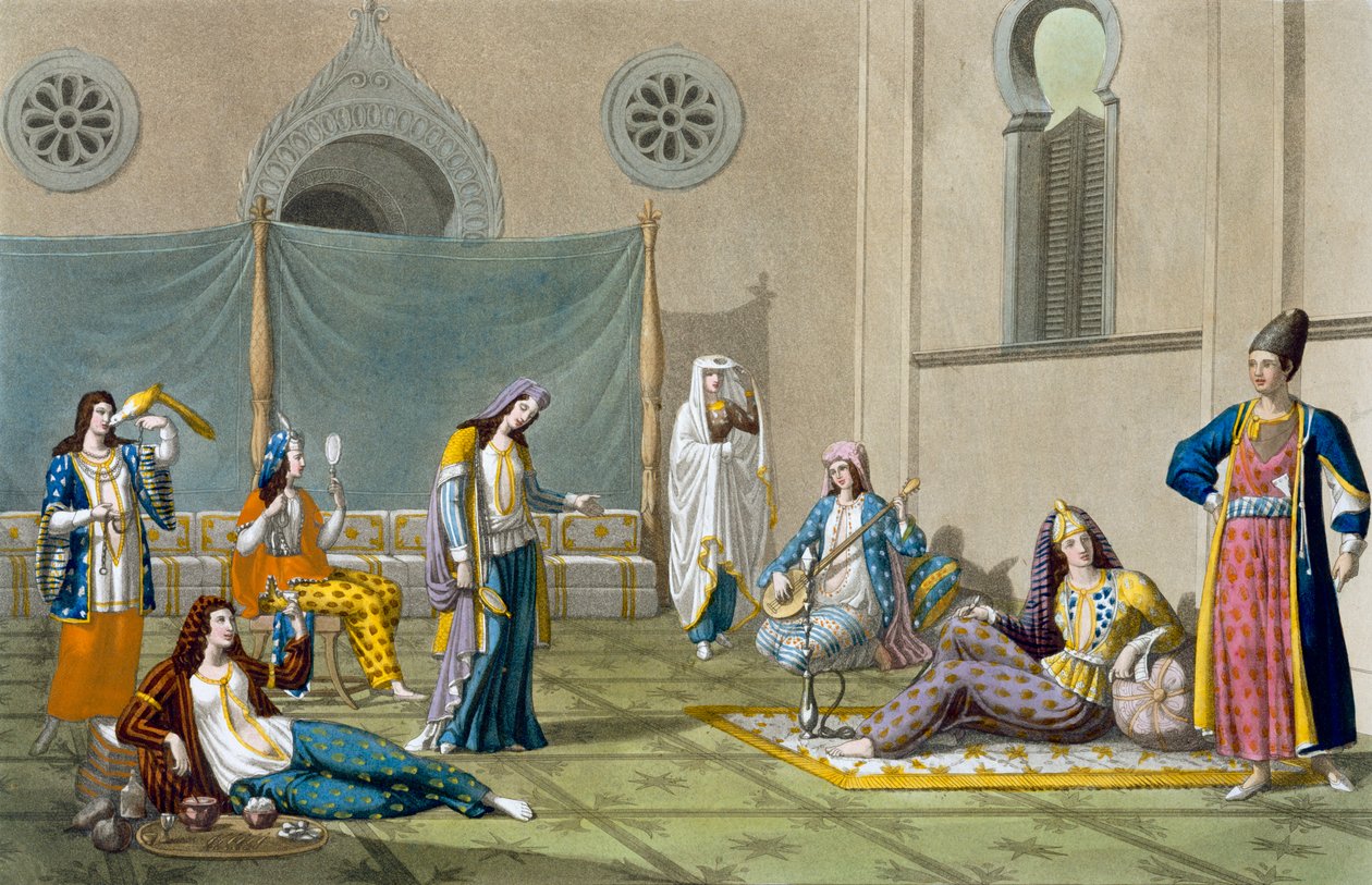 A Persian Harem, from 