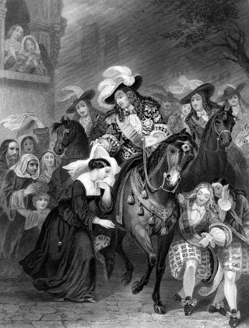 Louis XIV and the Sister of Charity by G. H. Adcock